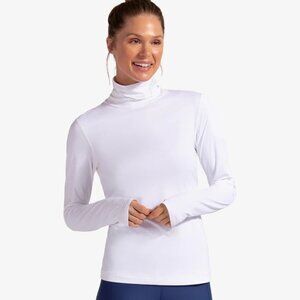 BloqUV WOMEN'S TURTLENECK (2013) White Large